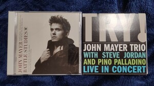 John Mayer　2枚セット　Battle Studies、Try! John Mayer Trio Live In Concert