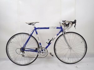 GIOS ジオス Vintage GIOS ロードバイク クロモリ ブルー Campagnolo/VELOCE 配送/来店引取可 ∴ 6C868-1