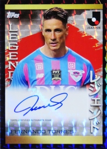 1/1!!【フェルナンド・トーレス/サガン鳥栖】2023 Topps Jリーグ フラッグシップ [直筆サインカード/ホログラム仕様] 1枚限定 1of1