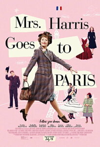 輸入 小ポスター 米国版　ミセスハリス、パリへ行く　Mrs Harris Goes to Paris　約43x28cm 6520