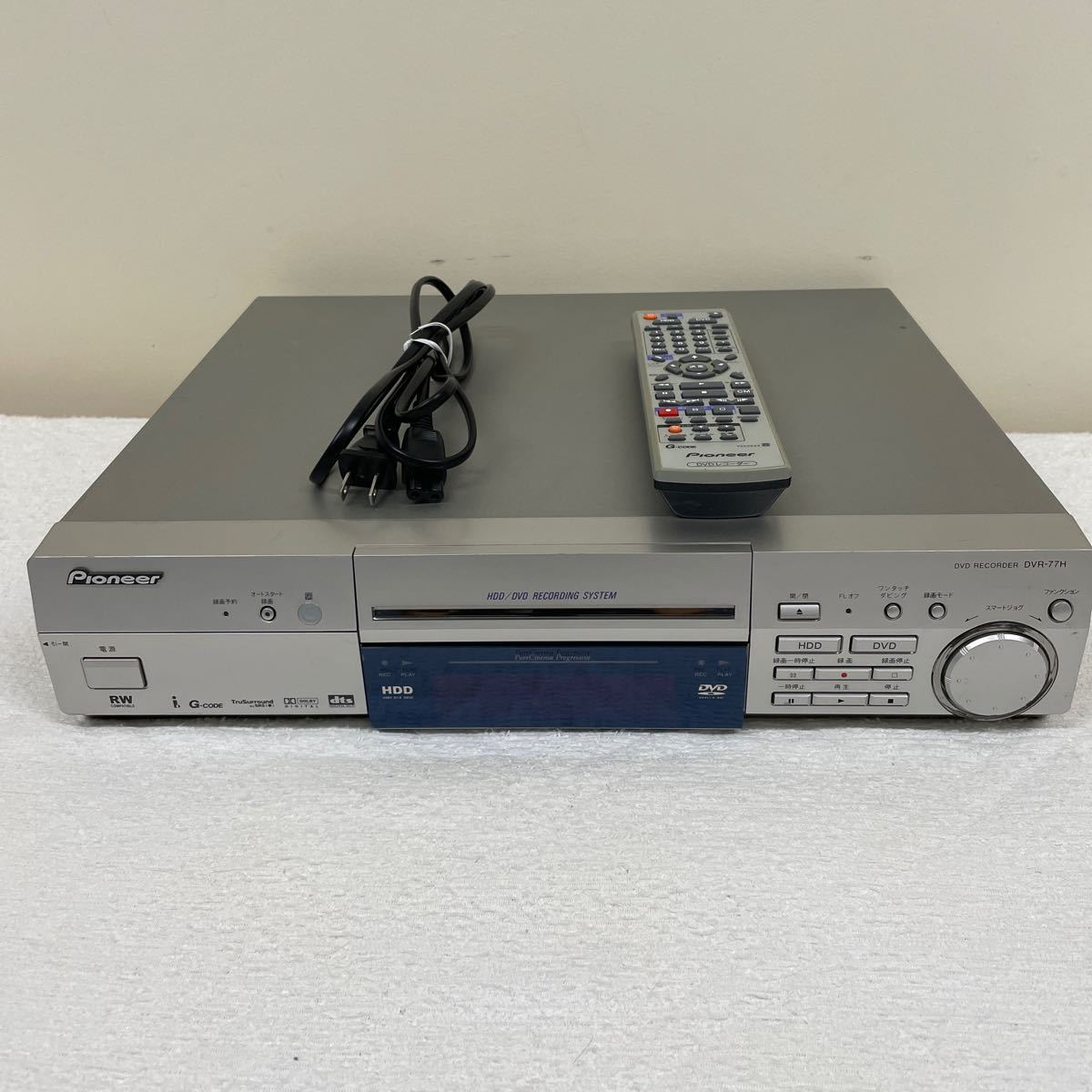 一番の Pioneer DVDレコーダー 地上アナログ機 DVR-330H-S HDD内蔵
