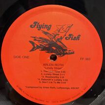 【USオリジナル盤】Arlen Roth/Lonely St./country/Rock/Blues/FlyingFish/アーレンロス/シュリンク付き/LP/レコード_画像4