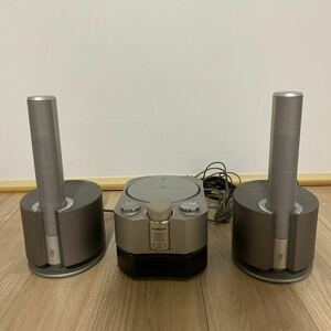 中古・現状品　Victor ビクター システムコンポ スピーカーセット SS-D5MD-S SP-SSD5MD-S コンパクトコンポーネントMDシステム