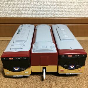 ▲京阪電車8000系▲プラレール