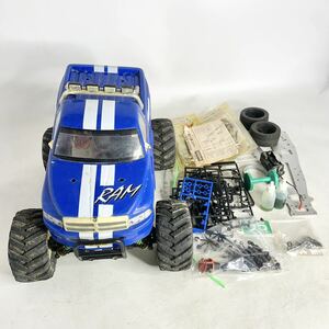 ラジコン　シャーシ　ダッジラム　ボディ　部品　パーツ　タイヤ　アクセサリー　まとめ　セット　RC　京商　KYOSHO　現状品　ジャンク