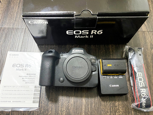 極美品 Canon EOS R6 Mark 2 ミラーレス一眼 ボディ 箱あり ＊動作良好＊