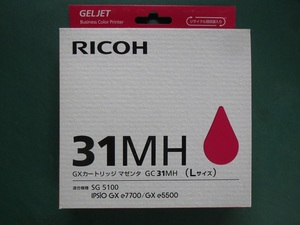 Yahoo!オークション - RICOH GXカートリッジ ブラック GC31KH(Lサイズ