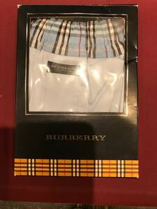 BURBERRY　バーバリー　新品　　下着　箱付き　前開き　IN釦　TRUNKS　ゴムチェック柄　Lサイズ