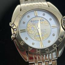  ROCHAS ロシャス LE DENTELLE レディースウォッチ レースモチーフ 腕時計 ゴールド 箱 コマ PARIS 正規品 保証 Y0804_画像2
