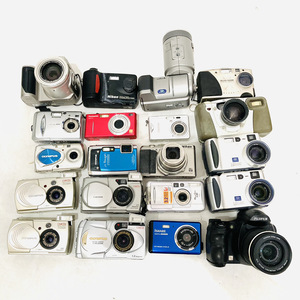 【R1022】 デジタルカメラ デジカメ Nikon COOLPIX OLYMPUS CAMEDEA FUJIFILM Panasonic SONY CANON PowerShot 大量 まとめ売り