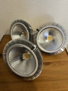 BARREL植物育成ライト　3個セット　アマテラス　　バーレル【植物育成LED SUN-20W-W】白色電球 口径E26