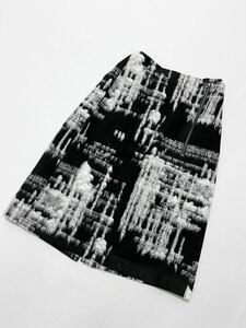 KINU ворсистый акрил общий рисунок юбка 