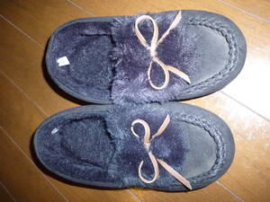 369-76*: Indian moccasin No-brand color. black size.21. new goods old work 