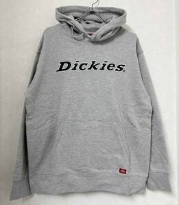 新品 XL ★ Dickies ディッキーズ メンズ 裏起毛 パーカー ロゴ グレー オーバーサイズ プルオーバー フーディ スウェット トレーナー