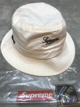 Supreme GORE-TEX crusher バケットハット　クラッシャー　ゴアテックス　natural ナチュラル　スクリプト ロゴ　script _画像1