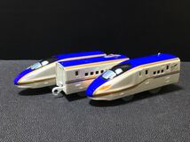 プラレール　車両　大量　新動力モーター　ライト付き　E7系　北陸新幹線　かがやき_画像1