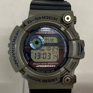 1円~【実動】CASIO カシオ G-SHOCK Gショック フロッグマン GW-200K メンズ デジタル 腕時計 イルクジ G100786