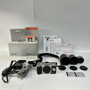 1円~【通電確認済み】PENTAX ペンタックス Q10 SR 01 STANDARD PRIME 02 STANDARD ZOOM 06 TELE PHOTO レンズ フード セット G131221