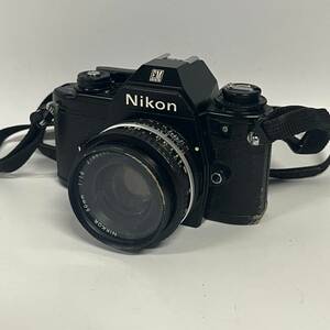 1円~【動作未確認】ニコン Nikon EM NIKKOR 50mm 1:1.8 一眼レフ フィルムカメラ 単焦点 標準 レンズ 付属品あり G151410