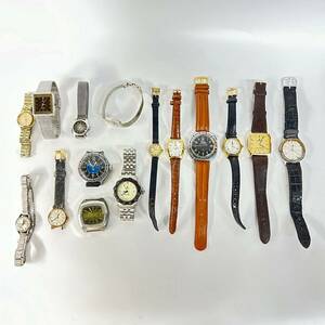 1円~【15点】海外 ブランド系 腕時計 まとめ売り メンズ レディース CYMA ORIENT RADO UNIVERSAL GENEVE TISSOT RICOH 等 QZ AT 手巻き