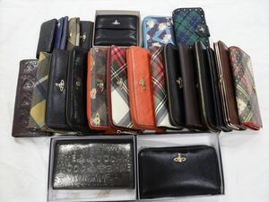 1円 正規まとめ 23点 ヴィヴィアンウエストウッド 財布 長財布等 23点まとめて 大量セット KYN