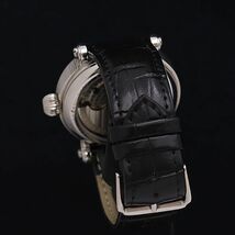 1円 AT アルカフトゥーラ GMY スモセコ スケルトン文字盤 メンズ腕時計 OKZ 9207000_画像3