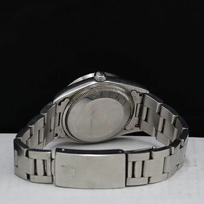 1円 稼動 良品 ロレックス エアキング 14010 W651820 AT/自動巻き オイスターパーペチュアル 黒文字盤 メンズ腕時計 OGH 0080630の画像4