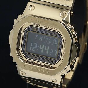1円 稼働 美品 箱/保証書/コマ6付 定価約￥68,000 カシオ ジーショック GMW-B5000 201D196I SS 電波ソーラー式 メンズ腕時計 OKZ 1950300