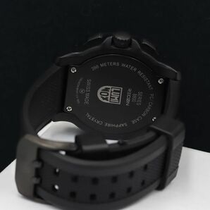 1円 稼動 良品 ルミノックス QZ リーコン シリーズ デイト 黒文字盤 メンズ腕時計 MTM 8856100の画像4