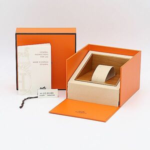 1円 良品 エルメス 空箱 腕時計用 BOX オレンジ メンズ/レディース OGI 2000000