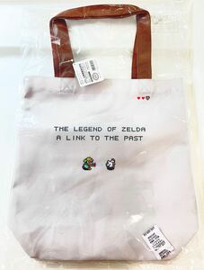 【新品未開封】ゼルダの伝説 神々のトライフォース トートバッグ ドット絵 スーパーファミコン キャラクターグッズ 雑貨 リンク