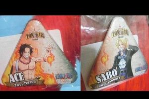ONE PIECE ワンピース エース サボ 缶バッジ トンガリバッジ