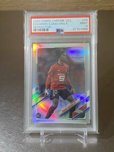 ◆PSA 9 GEM MINT◆2020 Topps Chrome UEFA Champions League Refractor 【 Eduardo Camavinga ( エドゥアルド・カマビンガ ) 】 RC