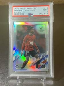 ◆PSA 9 GEM MINT◆2020 Topps Chrome UEFA Champions League Refractor 【 Eduardo Camavinga ( エドゥアルド・カマビンガ ) 】 RC③