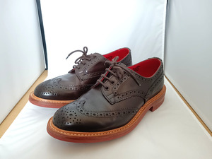 Tricker’s M5633 バートン サイズUK8(約26.5cm) エスプレッソ トリッカーズ ウイングチップ 短靴 茶色