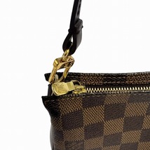 LOUIS VUITTON ルイ ヴィトン N51983 ナヴォナ ハンドバック レディース ダミエ レザー ダミエエベヌ【中古】_画像3