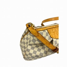 LOUIS VUITTON ルイ ヴィトン N41112 シラクーサ ショルダーバック ダミエ アズール メンズ レディース【中古】_画像6