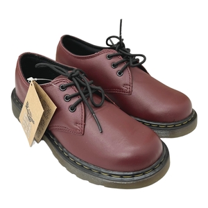 Dr.Martens ドクターマーチン 3ホールシューズ ドレスシューズ キッズシューズ レザー チェリーレッド 20cm