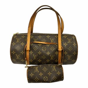 LOUIS VUITTON ルイヴィトン M51385 モノグラム パピヨン30 レディース ハンドバッグ ショルダーバッグ ブラウン系【中古】