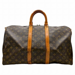 LOUIS VUITTON ルイヴィトン M41418 キーポル バンドリエール45 ボストンバッグ モノグラム ブラウン【中古】