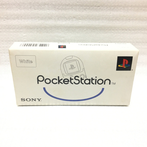 ■ SONY ポケットステーション ホワイト SCPH-4000 ストラップ 箱 説明書付 完品 プレステ プレイステーション ポケステ メモリーカード