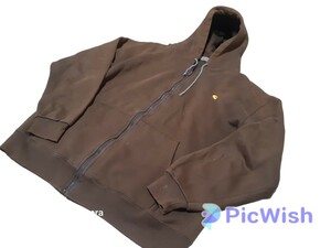  カーハート Carhartt スウェットフルジップパーカー メンズXL ヴィンテージ used