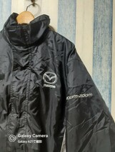 非売品 MAZDA マツダ 整備スタッフ/ライナー付き/ジャケット ブルゾン zoom-zoom- 黒 L used_画像3