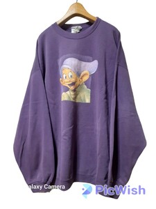 90s-USA製/ビッグサイズ/THE DISNEY STORE ディズニーストア/小人/スウェット/used/men-XXL位