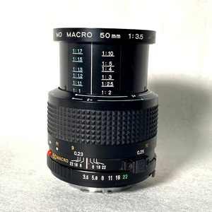 MD MACRO 50mm f3.5 中間リング　中古品　実写画像あり