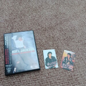 1円スタート　マイケル・ジョンソン　テレホンカード2枚セット　DVD ライブ　マイケル　DVD ライブ