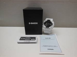 ブランド祭 時計祭 カシオ Gショック GA-110GW ホワイト 稼動品 CASIO G-SHOCK メンズ クオーツ