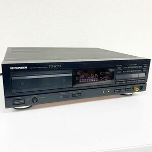 【E-2】 Pioneer PD-8070 CDプレーヤー CDデッキ パイオニア 中古 CD再生OK トレーやや不具合あり 汚れあり 1026-12