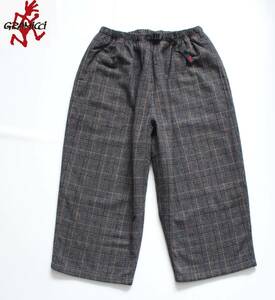 [ GRAMICCI Gramicci ] check wool Blend ba Rune pants L/ lady's GLP-19F011 regular price \12,980 wide nappy way bin g belt 