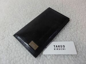 【新品/本物】TAKEO KIKUCHI（タケオキクチ）カードケース/黒 ￥8,800-☆★☆